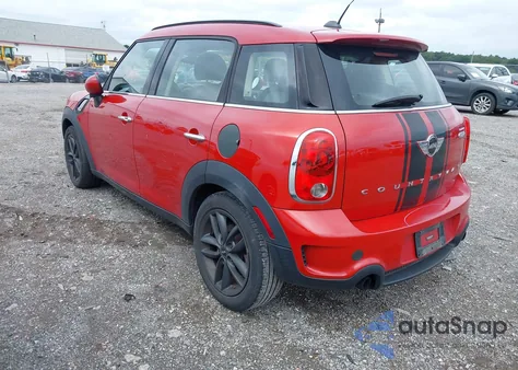 2013 Mini Countryman Cooper S z USA, uszkodzony, nr VIN WMWZC3C58DWP23408